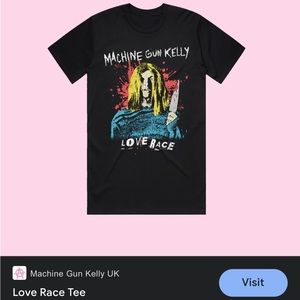 **OFFICIAL** Machine Gun Kelly “Love Race” T-Shirt